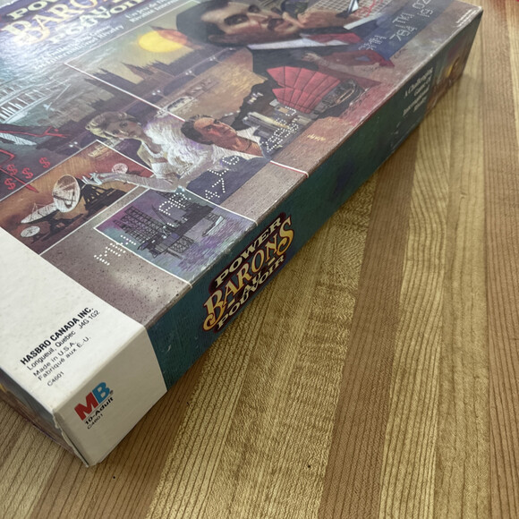 1986 Power Barons Game by Milton Bradley Complete - Picture 8 of 15